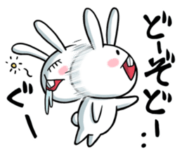 Rabbits that fall asleep sticker #14828064