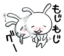 Rabbits that fall asleep sticker #14828071