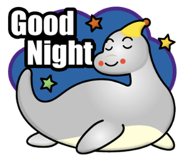 plesiosaur boy sticker #14829029