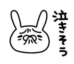 Usagi no accent sticker #14829107