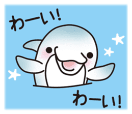 Sticker of a cute dolphin <vol.5> sticker #14829125