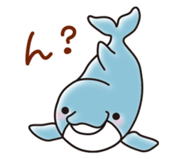 Sticker of a cute dolphin <vol.5> sticker #14829134