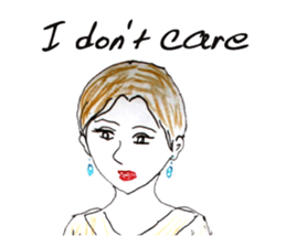 Grandmother's graffiti. sticker #14829695