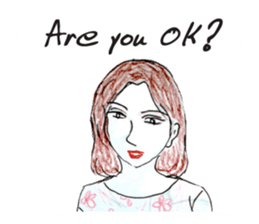 Grandmother's graffiti. sticker #14829697