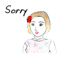 Grandmother's graffiti. sticker #14829698