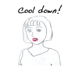 Grandmother's graffiti. sticker #14829708