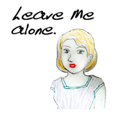 Grandmother's graffiti. sticker #14829710