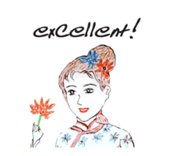 Grandmother's graffiti. sticker #14829712