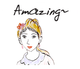 Grandmother's graffiti. sticker #14829716