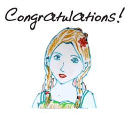 Grandmother's graffiti. sticker #14829717