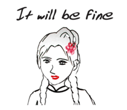 Grandmother's graffiti. sticker #14829718