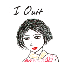 Grandmother's graffiti. sticker #14829725