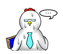 Science Chicken sticker #14829862