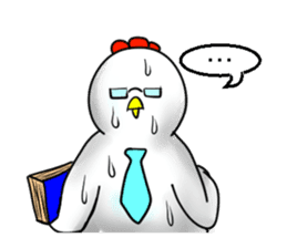 Science Chicken sticker #14829862