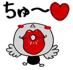 Lovely Stick man sticker #14830508