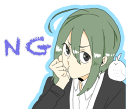 green boys sticker #14830802