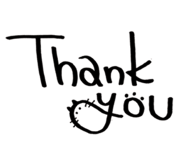 Daily conversation -no.3 Cat ver. sticker #14831025