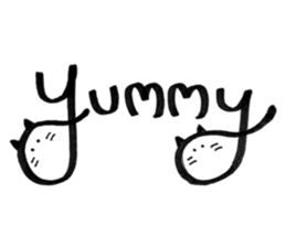 Daily conversation -no.3 Cat ver. sticker #14831048