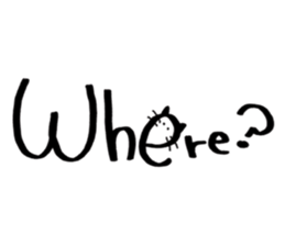 Daily conversation -no.3 Cat ver. sticker #14831055