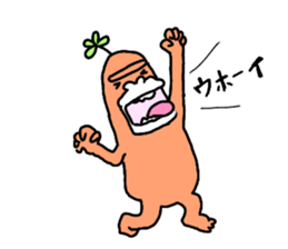 Dreaming Gorilla44 sticker #14831326