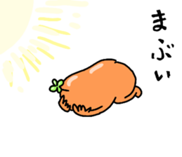 Dreaming Gorilla43 sticker #14831377