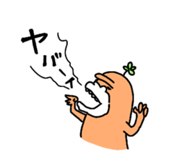 Dreaming Gorilla43 sticker #14831378