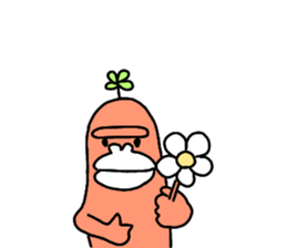 Dreaming Gorilla45 sticker #14831684