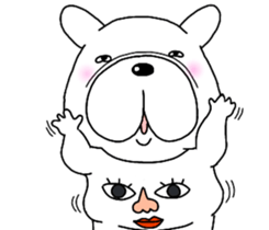 Funny face Pistachio sticker #14831847