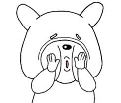 Funny face Pistachio sticker #14831851