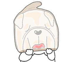 Funny face Pistachio sticker #14831854