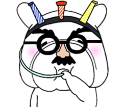 Funny face Pistachio sticker #14831857