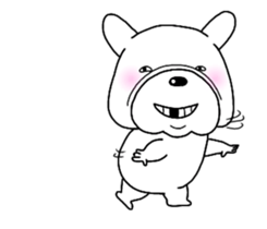 Funny face Pistachio sticker #14831864