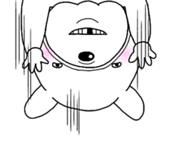 Funny face Pistachio sticker #14831865