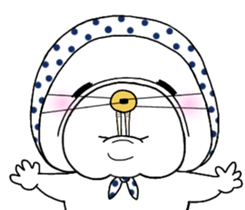 Funny face Pistachio sticker #14831866