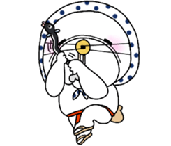 Funny face Pistachio sticker #14831869