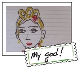 Grandmother's graffiti4 sticker #14832206