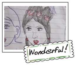 Grandmother's graffiti4 sticker #14832218