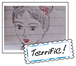 Grandmother's graffiti4 sticker #14832230