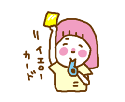 Moving! Pink of your Kappa Otometan sticker #14832242