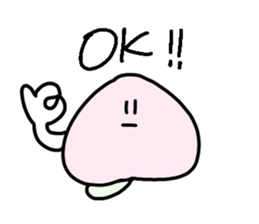 Just a peach sticker #14832507