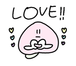 Just a peach sticker #14832519