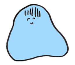 Slime who doubts the boyfriend's affair sticker #14832929