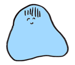 Slime who doubts the boyfriend's affair sticker #14832929