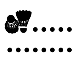 Badminton Life sticker #14832948