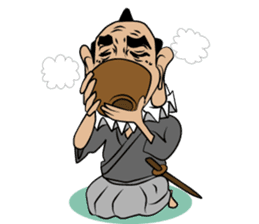 zeni-samurai sticker #14833366