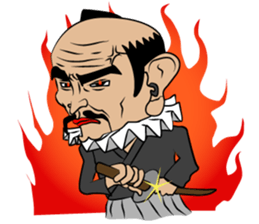 zeni-samurai sticker #14833369