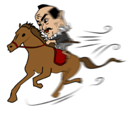 zeni-samurai sticker #14833370