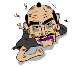 zeni-samurai sticker #14833372