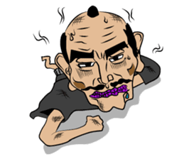 zeni-samurai sticker #14833372