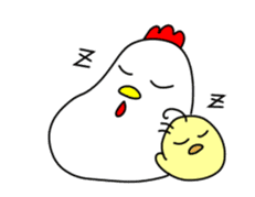 Niwako's 3 move!! sticker #14833404